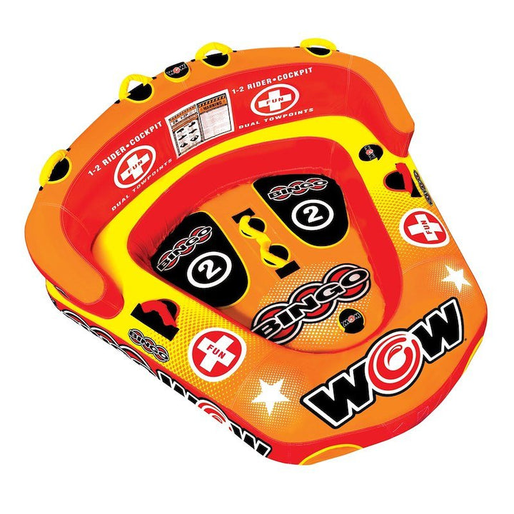 WOW SPORTS 14 - 1060 Bingo Towable Tube - 2 Rider - Young Farts RV Parts
