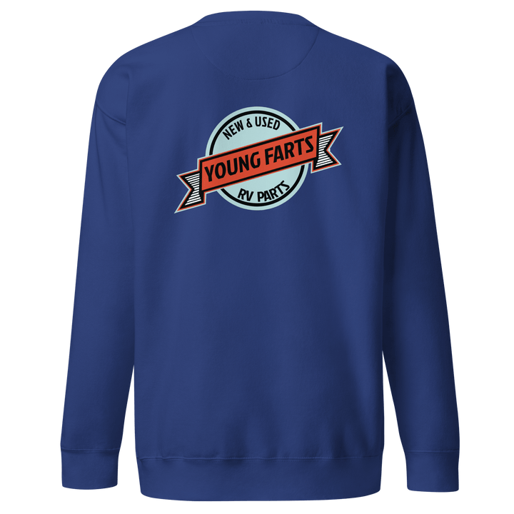 Young Farts Crewneck Sweatshirt - Young Farts RV Parts