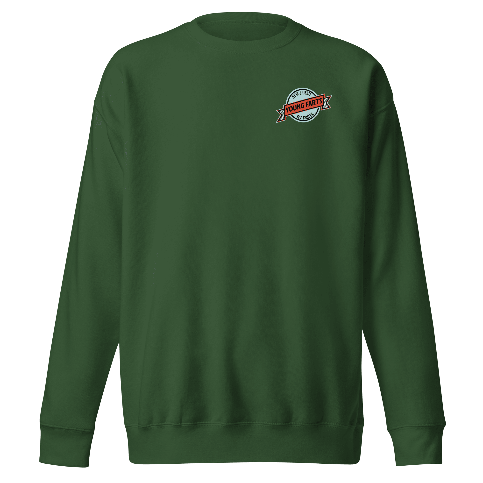 Young Farts Crewneck Sweatshirt - Young Farts RV Parts