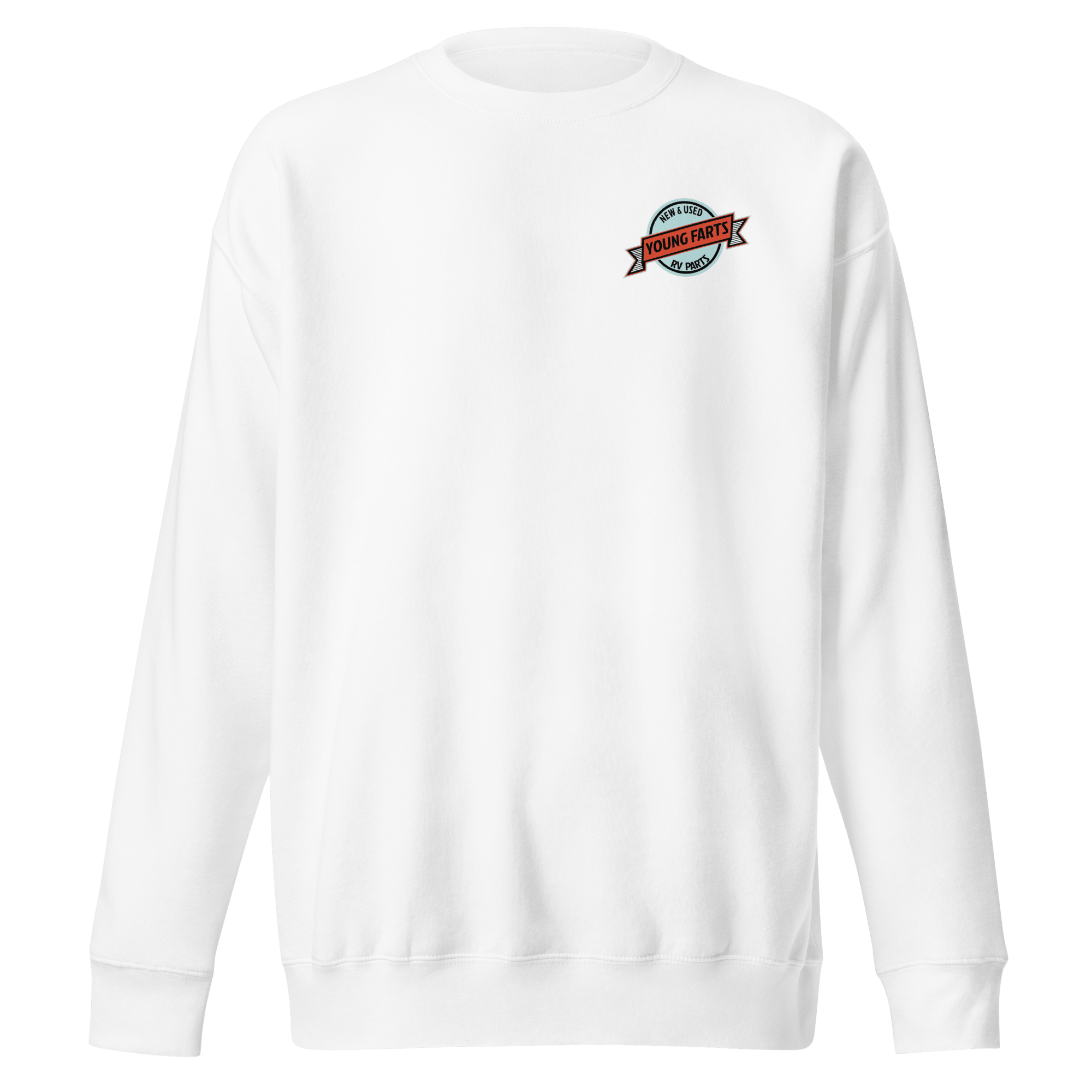 Young Farts Crewneck Sweatshirt - Young Farts RV Parts
