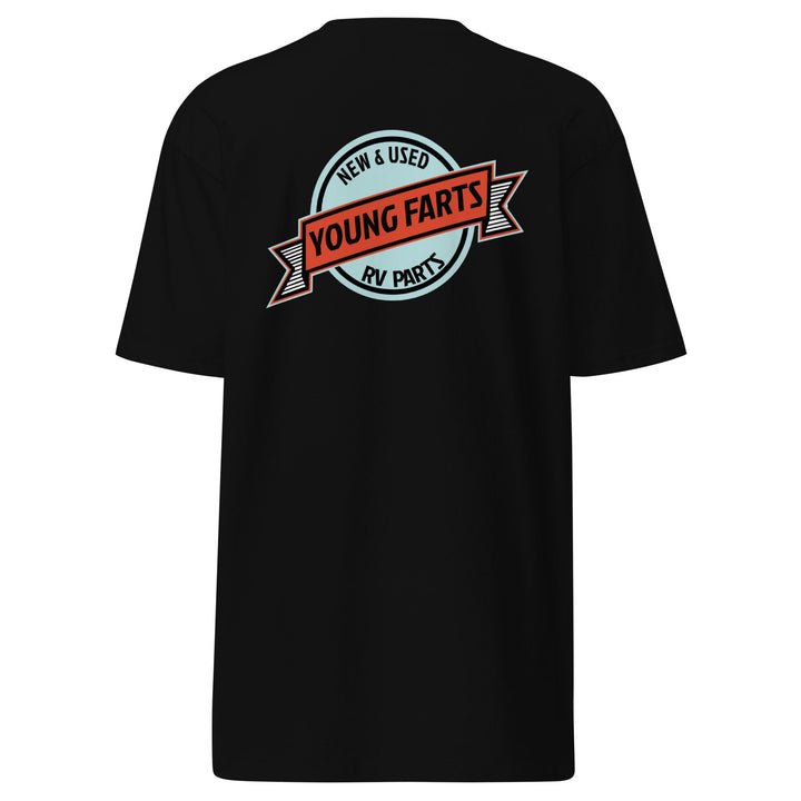 Young Farts Shop-Tested Logo T-Shirt - Young Farts RV Parts