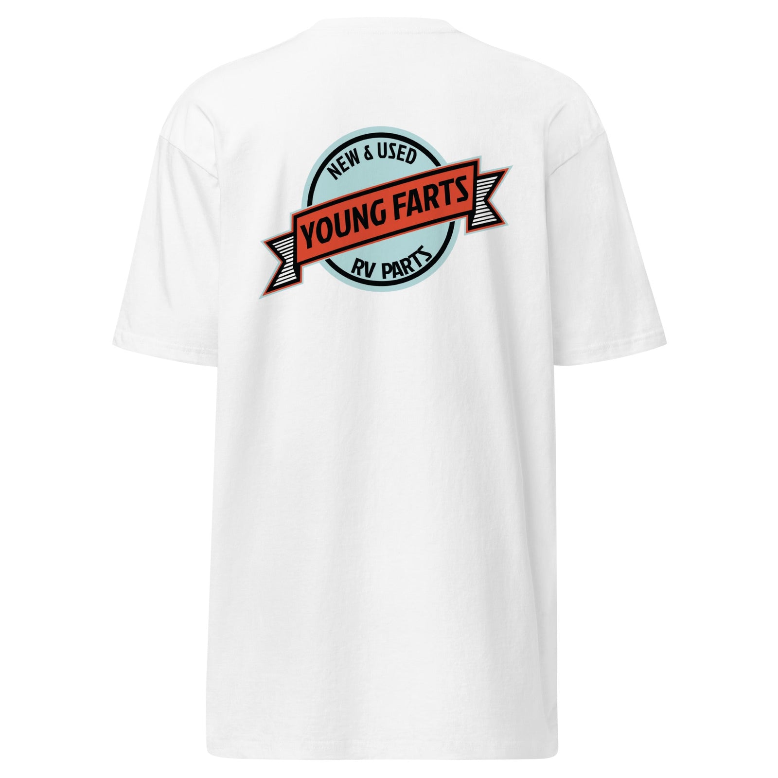 Young Farts Shop-Tested Logo T-Shirt - Young Farts RV Parts