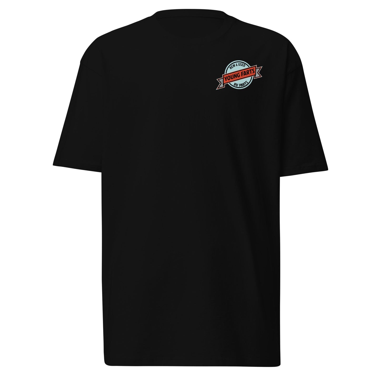 Young Farts Shop-Tested Logo T-Shirt - Young Farts RV Parts