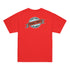 Young Farts Youth T-Shirt with front and back print in Red
