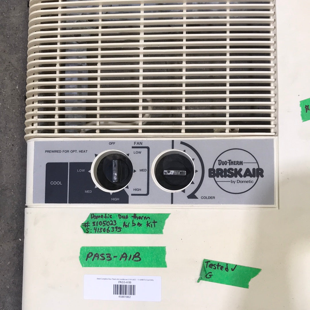 Used Complete Duo-Therm Air conditioner 57915.622 - 13,500BTU Cool Only - Young Farts RV Parts