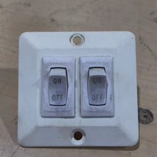 Load image into Gallery viewer, Used 12V RV DOUBLE Light Switch - Young Farts RV Parts