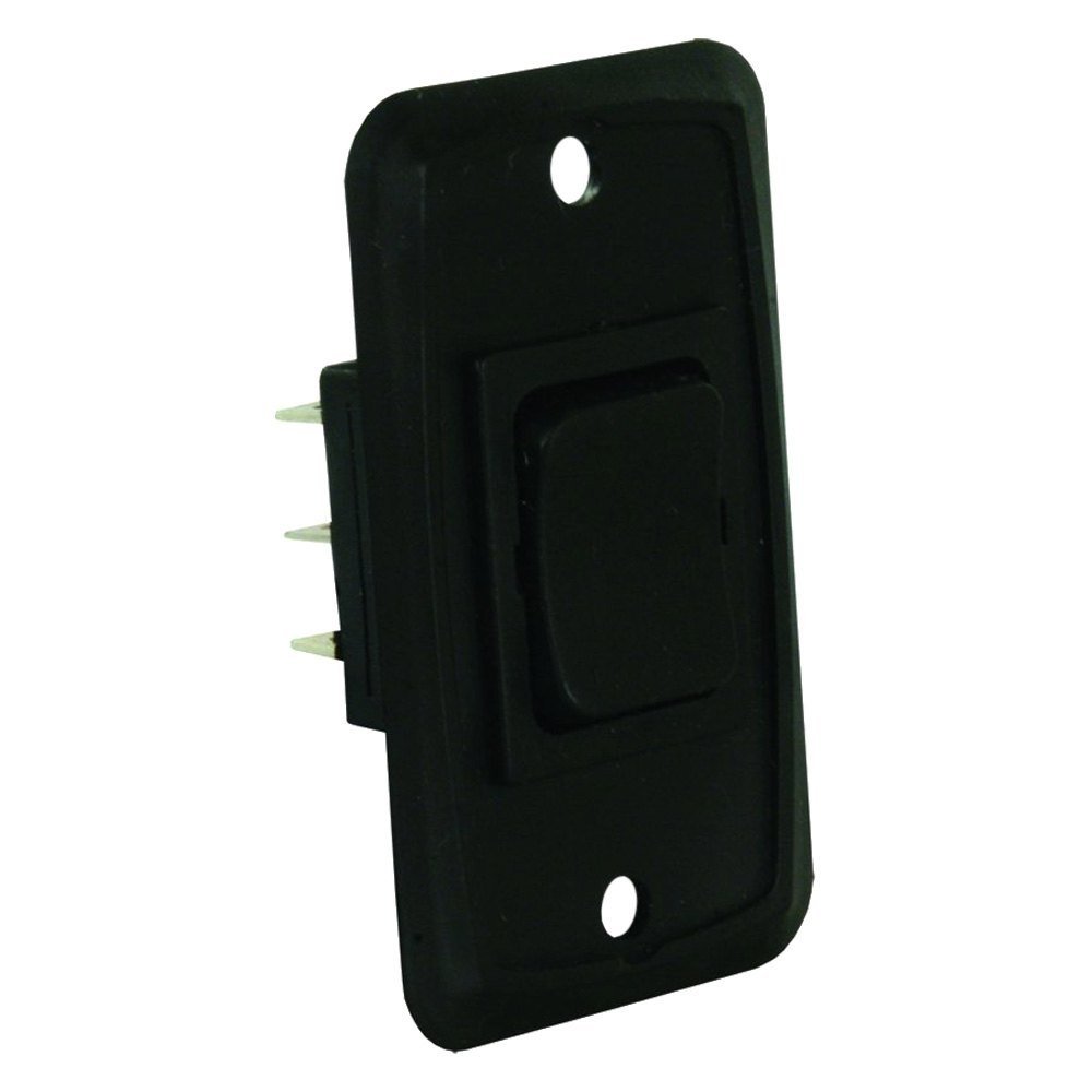 12V Illumin. Switch Black - Young Farts RV Parts