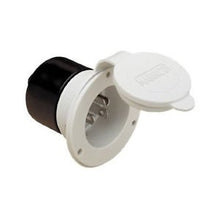Load image into Gallery viewer, 15A 125V POWER INLET WHITE - Young Farts RV Parts