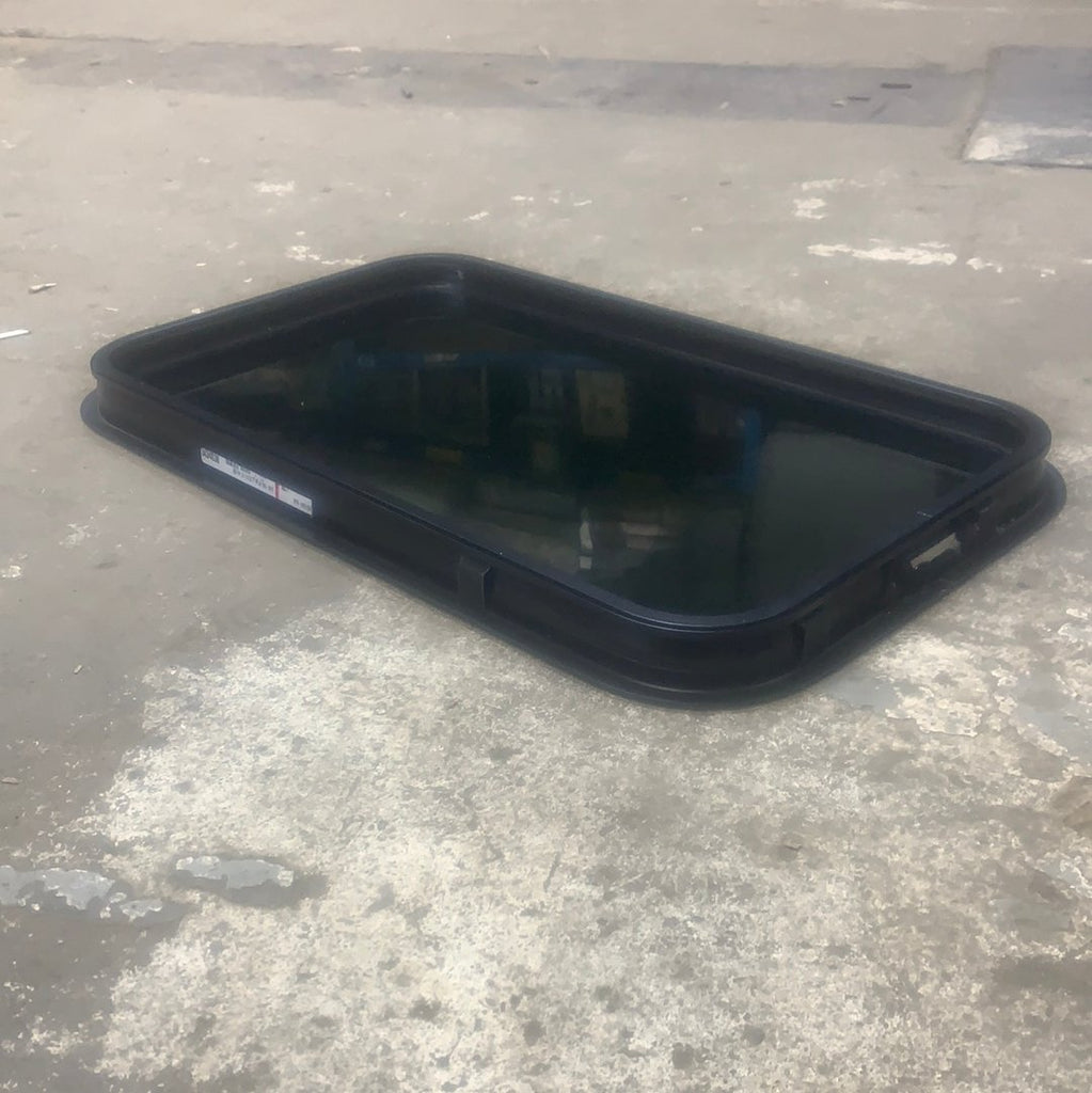 18 x 30 NEW RV Solid Window | BLACK - Young Farts RV Parts