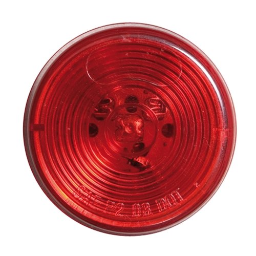2" CLEAR,LED,RED,W/GR,PLUG - Young Farts RV Parts
