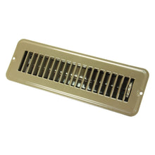Load image into Gallery viewer, 2&quot; X 10&quot; FLOOR REGISTER DAMPERED, METAL, BROWN - Young Farts RV Parts