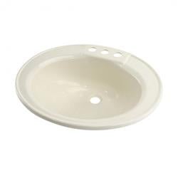209358 Lippert Components Sink Oval Lavatory - Young Farts RV Parts