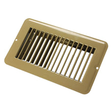 Load image into Gallery viewer, 4&quot; X 8&quot; FLOOR REGISTER UNDAMPERED, METAL, BROWN - Young Farts RV Parts