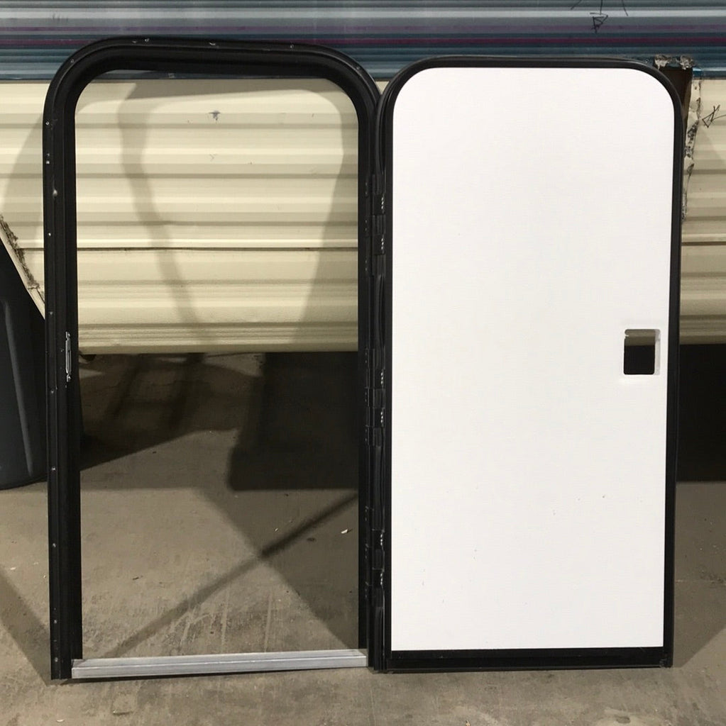 Used Radius Storage Entry Door 47" x 23 1/2" - Young Farts RV Parts