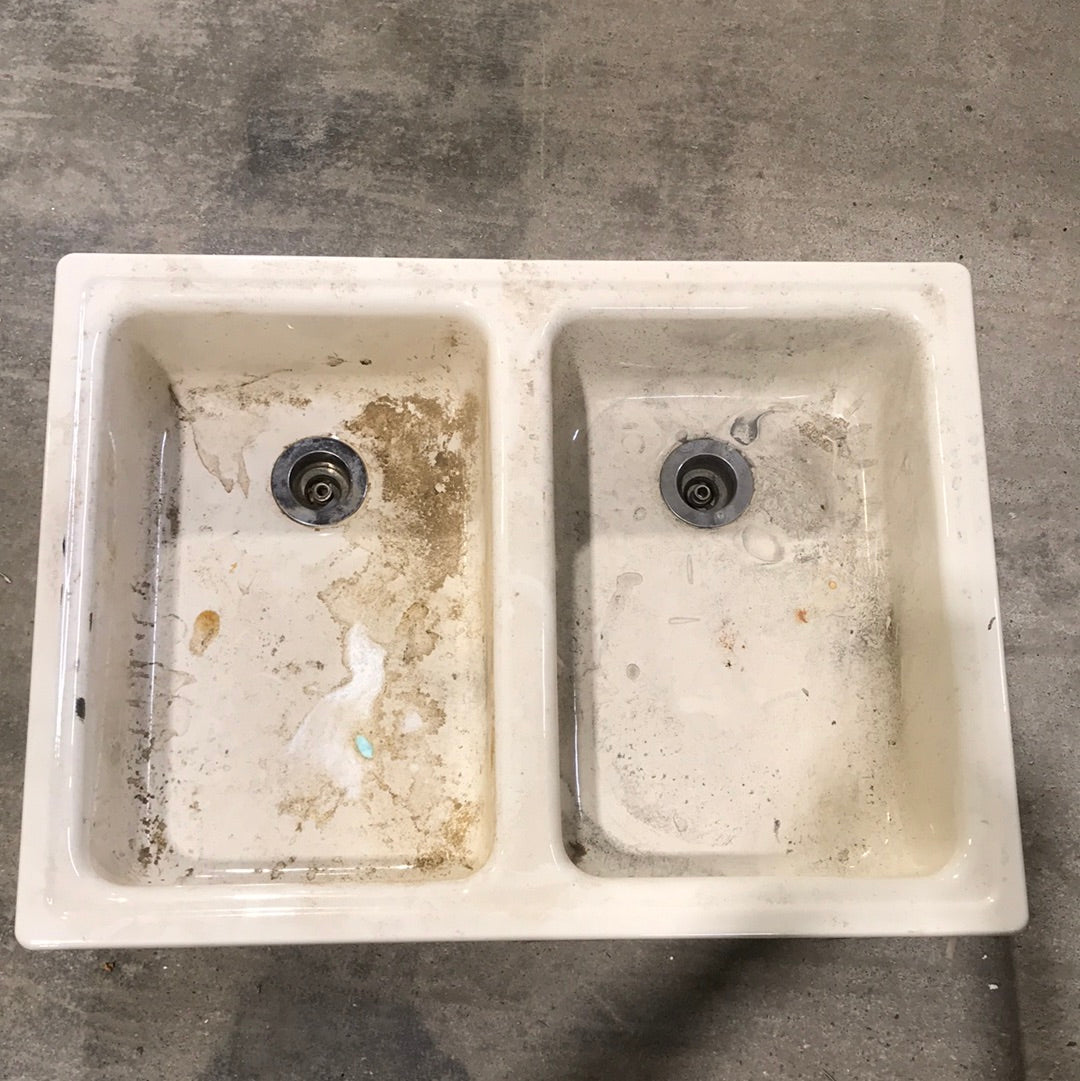 Used RV Kitchen Sink 24 1/2” W x 18” L - Young Farts RV Parts