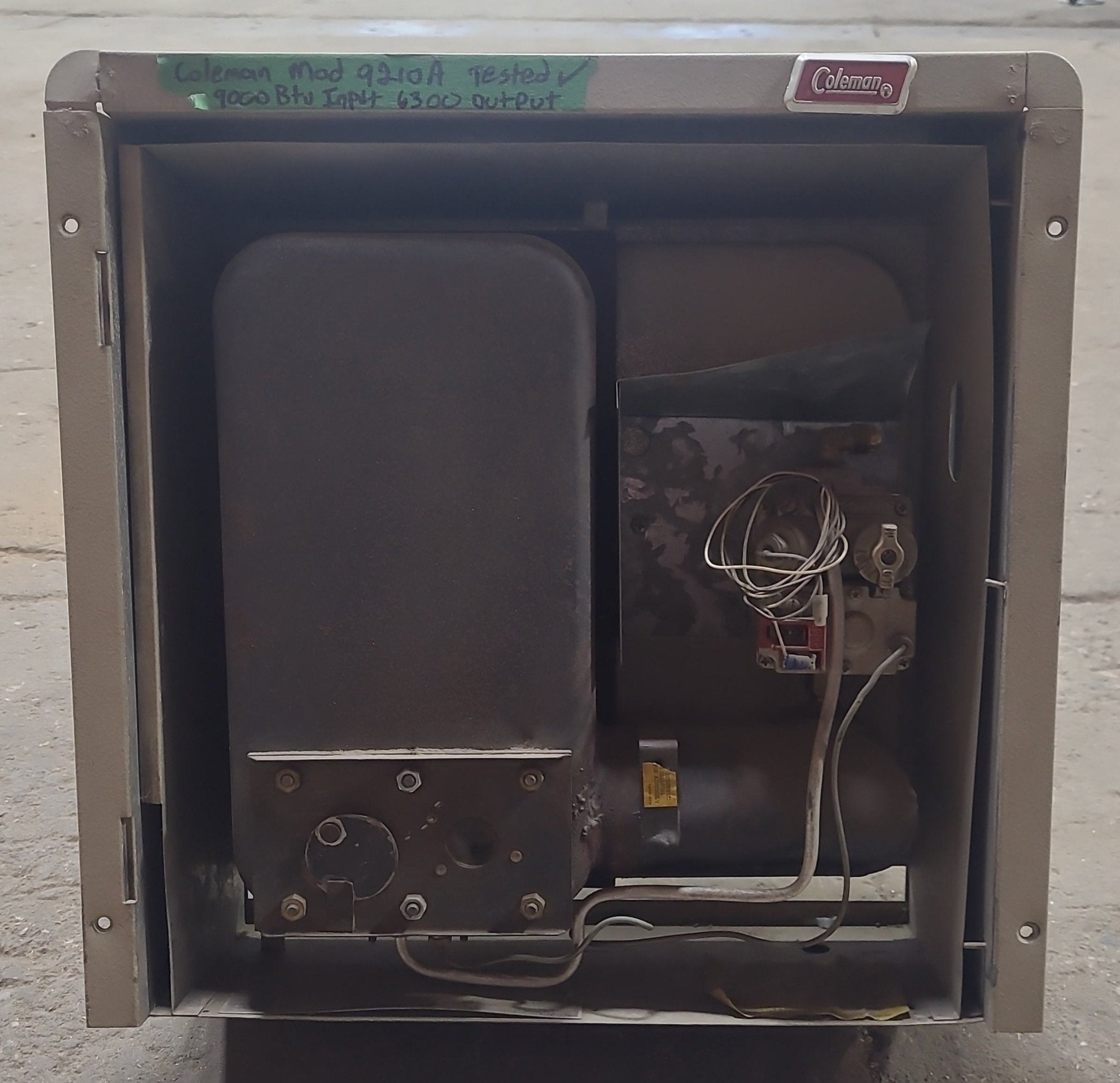 Buy 6,300 BTU USED 9210A COLEMAN RV Propane Furnace Online - Young