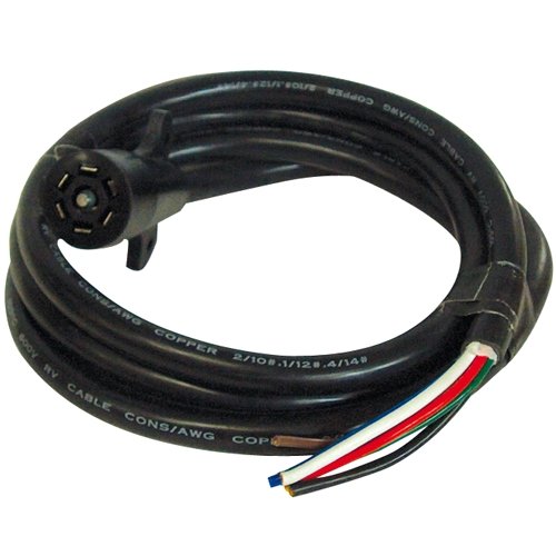 7-Way Trailer Cord 8Ft - Young Farts RV Parts