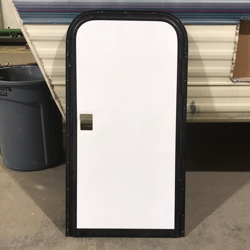 Used Radius Storage Entry Door 47" x 23 1/2" - Young Farts RV Parts