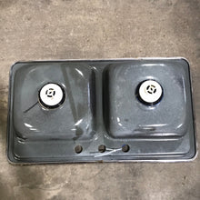 Load image into Gallery viewer, Used RV Double Kitchen Sink 33” W x 19” L - IAMPO S9988 - Young Farts RV Parts