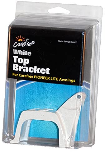 901069WHT Pioneer Lite RV Awning Top Bracket, White - Young Farts RV Parts