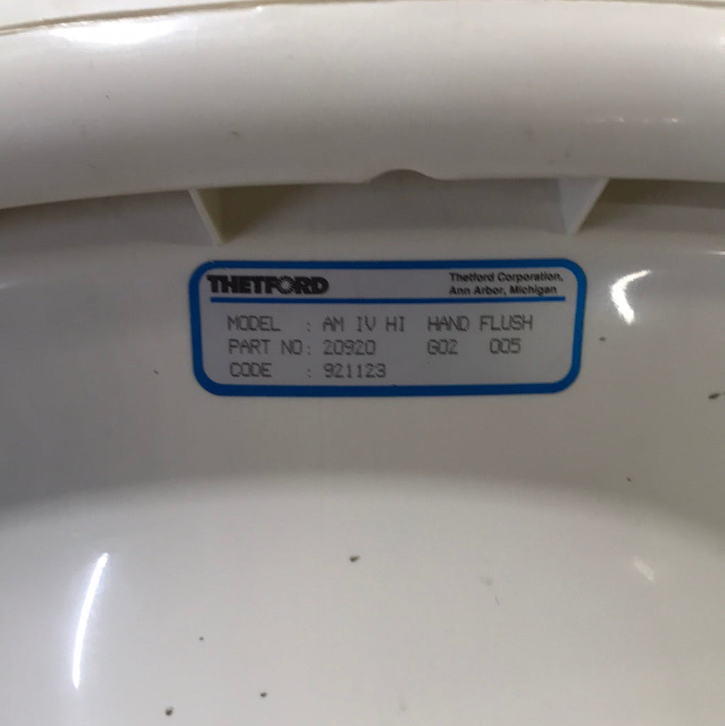 Used Toilet Complete Thetford AQUA MAGIC IV - 20920 - Young Farts RV Parts