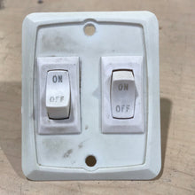 Load image into Gallery viewer, Used 12V RV DOUBLE Light Switch - Young Farts RV Parts
