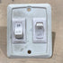 Used 12V RV DOUBLE Light Switch - Young Farts RV Parts