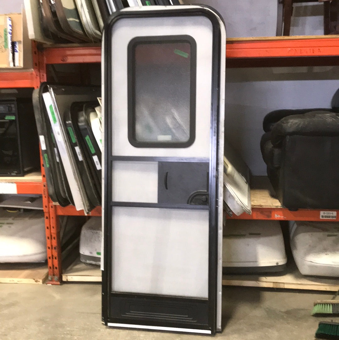 Used Radius Cornered Entry Door 71 1/2