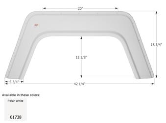 RV & Trailer Fender Skirt Icon  01738