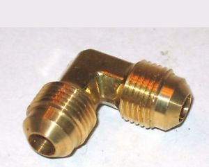 FLARE ELBOW 3/8 #55-6 - Young Farts RV Parts
