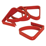Camco 44003 - Red Tablecloth Clamps  - 4/Card