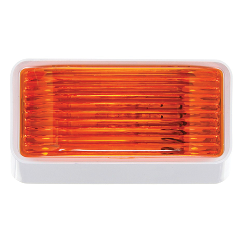 Optronics RVPL1A - RV Porch and Utility Light - Rectangular - Amber Lens - Young Farts RV Parts
