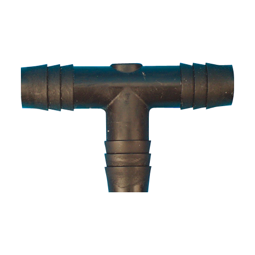 PLASTIC BARBED TEE - 1/2 - Young Farts RV Parts