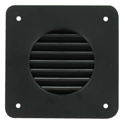 BATTERY BOX LOUVER BLACK - Young Farts RV Parts