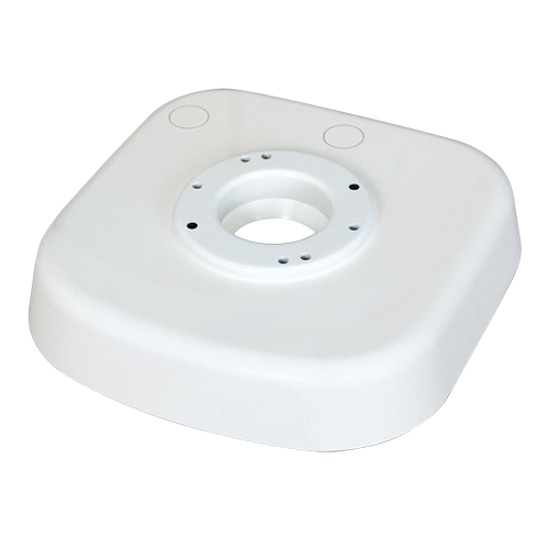 TOILET RISER BASE-WHITE # - Young Farts RV Parts