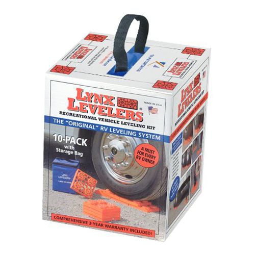 LYNX LEVELERS,10/PK WITH BAG - Young Farts RV Parts