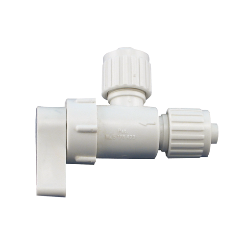 ANGLE DRAIN VALVE 1/2 FL - Young Farts RV Parts