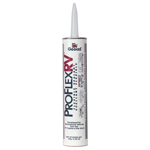 Geocel 12-9310 - Pro Flex™ 10 oz. Polymer Self-Leveling Clear Fibered Sealant - Young Farts RV Parts