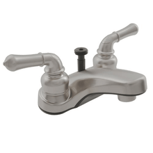 Load image into Gallery viewer, Dura Faucet DF-PL720C-SN - Dura Classical RV Lavatory Faucet w/ Diverter - Brushed Satin Nickel - Young Farts RV Parts