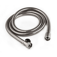 Load image into Gallery viewer, Dura Faucet DF-SA200-SN - Dura 60&quot; Stainless Steel RV Shower Hose - Brushed Satin Nickel - Young Farts RV Parts