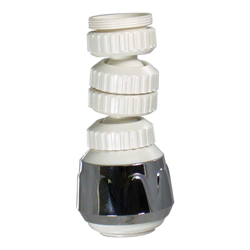 SWIVEL AERATOR CHR/WHT - Young Farts RV Parts
