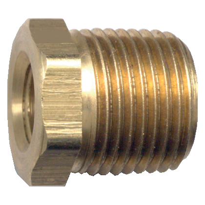 PIPE BUSHING 3/8 MPT x 1/ - Young Farts RV Parts