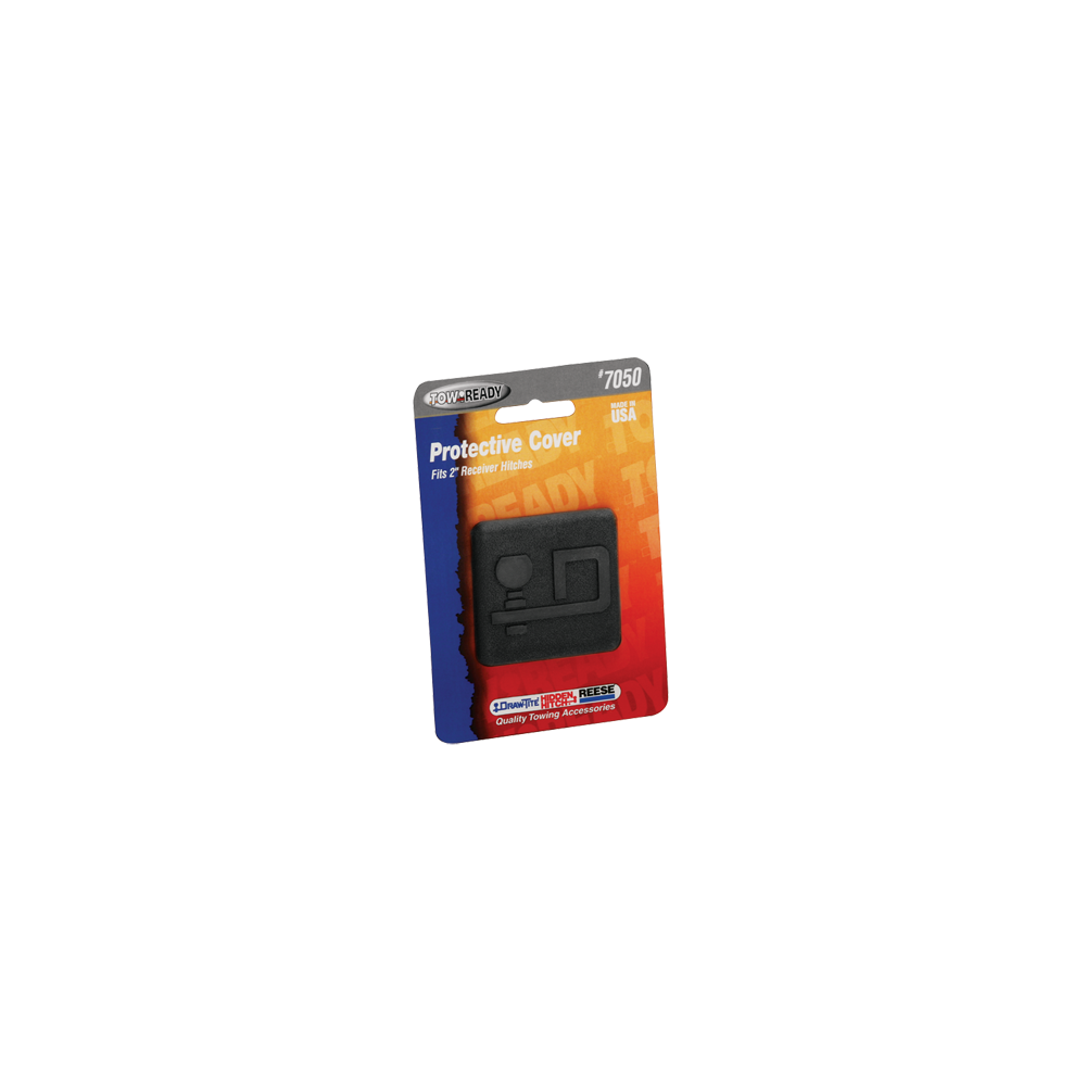 Draw-Tite 7050 - Rubber Economy Receiver Tube Cover with 