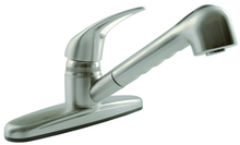 Load image into Gallery viewer, Dura Faucet DF-PK100-SN - Dura Non-Metallic Pull-Out RV Kitchen Faucet - Brushed Satin Nickel - Young Farts RV Parts