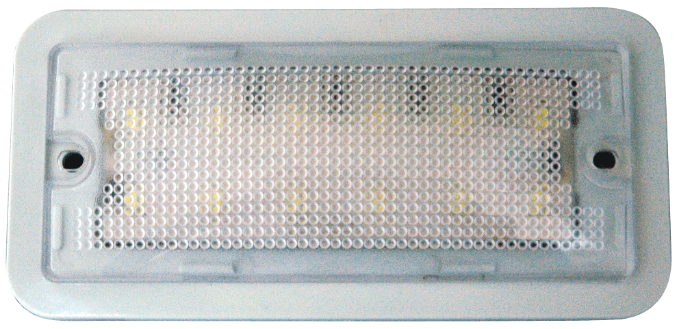Uni-Bond LDL6030C - 6? x 3? Utility/Dome Lamp - Young Farts RV Parts