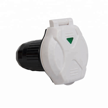 Load image into Gallery viewer, RV PRO 50 AMP INLET W/INDICATOR LIGHT WHITE - Young Farts RV Parts