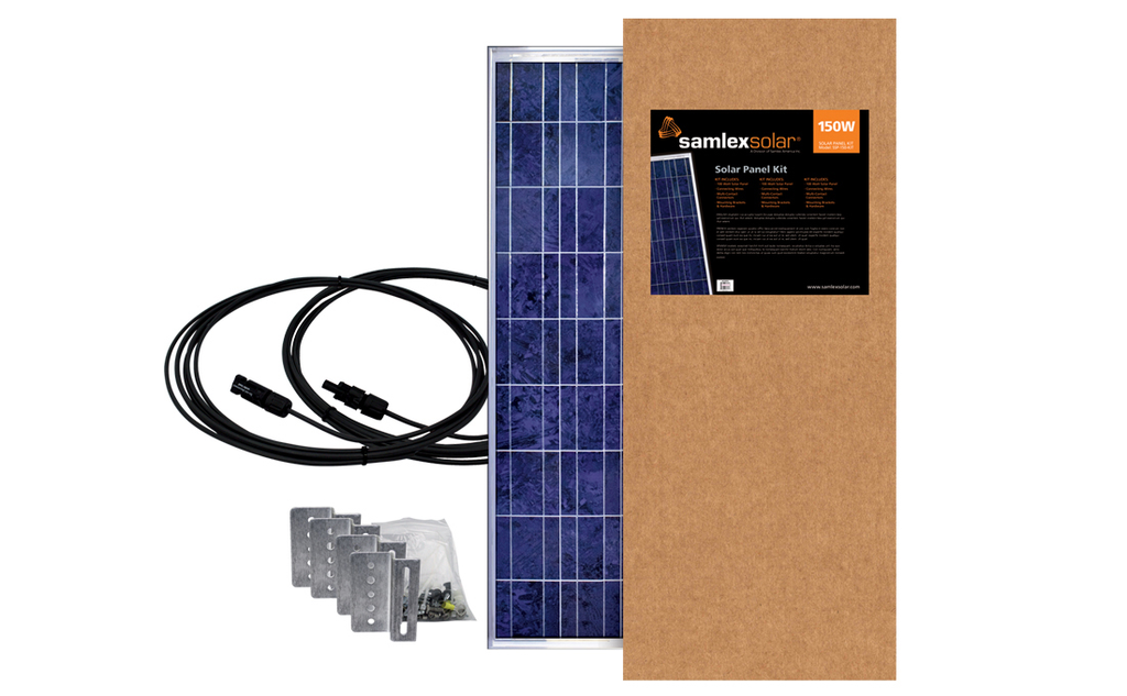 Samlex SSP-150-KIT - 150 Watts Solar Panel Kit - Young Farts RV Parts