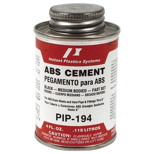 ABS BLACK CEMENT - 473 ML - Young Farts RV Parts