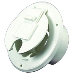 Access Door for Power Cord 4-1/2" Polar White - S-23-10-A - Young Farts RV Parts