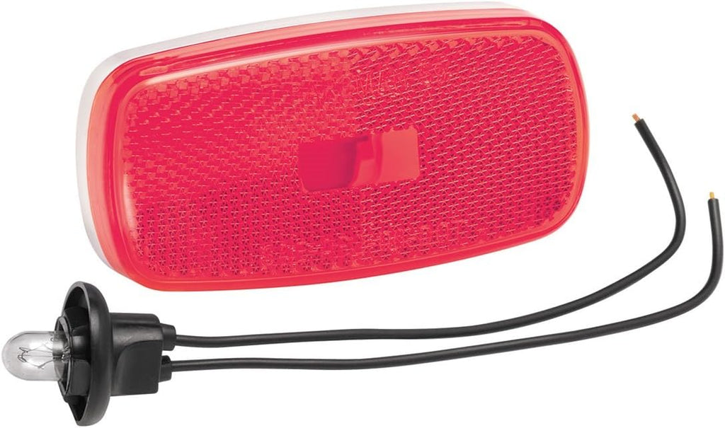 Bargman 30-59-001 Clearance/Side Marker Light, Red - Young Farts RV Parts